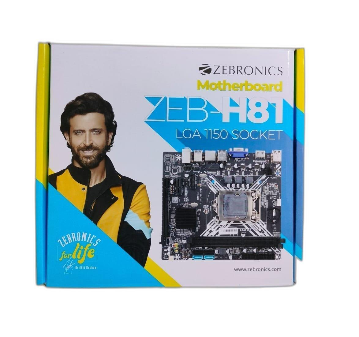 ZEBRONICS MOTHERBOARD H81