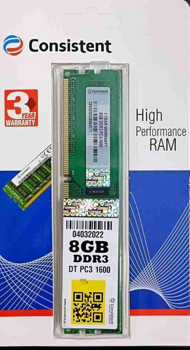 CONSISTENT DDR3 8GB 1333GHz